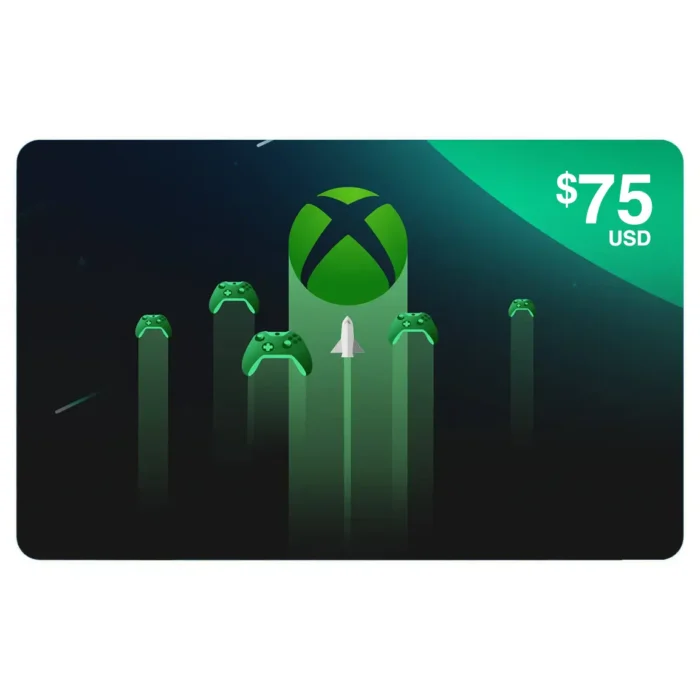 $75 Xbox Gift Card - Perfect Gift for Gamers